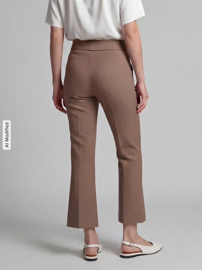 SEDUCTIVE Regular fit bell bottom van viscosemix model 'SLOANNE'