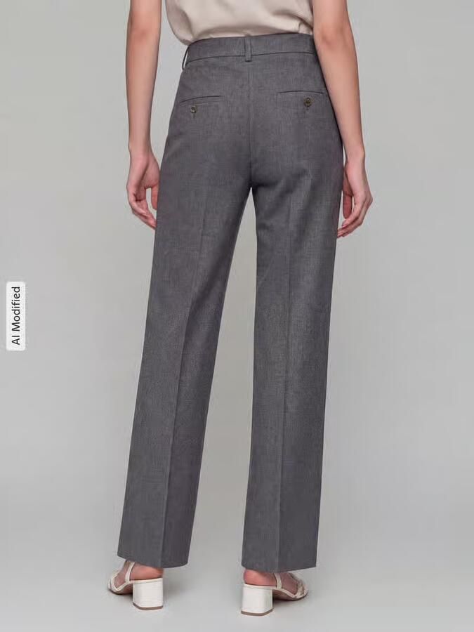 SEDUCTIVE regular fit chino van wolmix met viscose model 'LUCA' - Foto 3