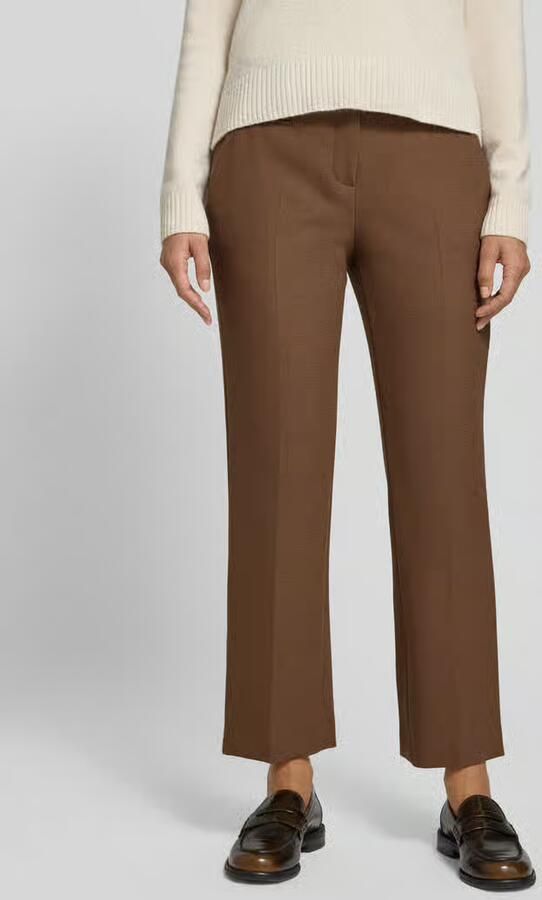 SEDUCTIVE Regular fit stoffen broek met verkorte pasvorm model 'MARY' - Foto 2