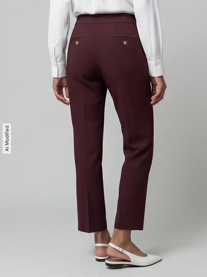 SEDUCTIVE regular fit wijde broek met viscose model 'ALARA' - Foto 2