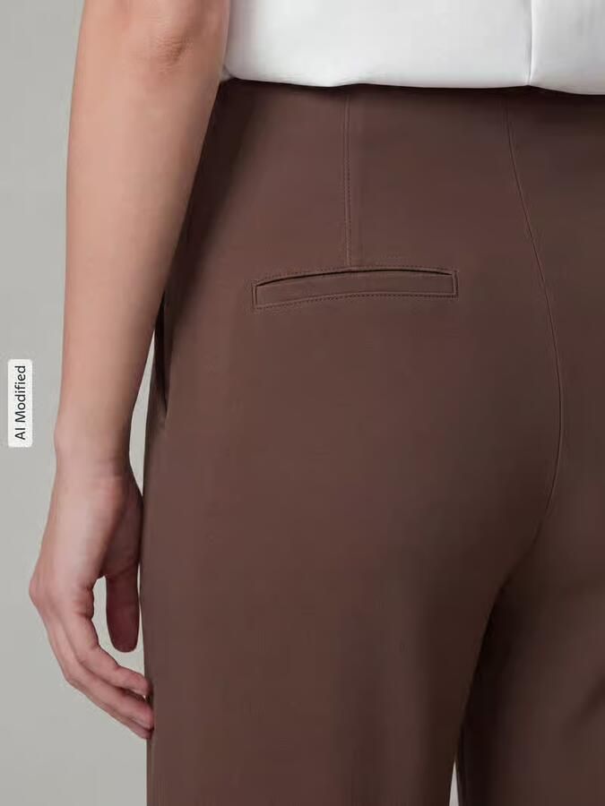 SEDUCTIVE Regular fit wijdte broek van viscosemix model 'KIMBERLEY'