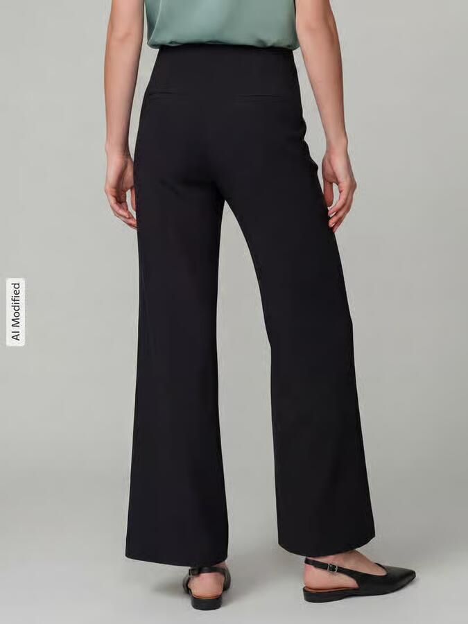 SEDUCTIVE Regular fit wijdte broek van viscosemix model 'KIMBERLEY' - Foto 2