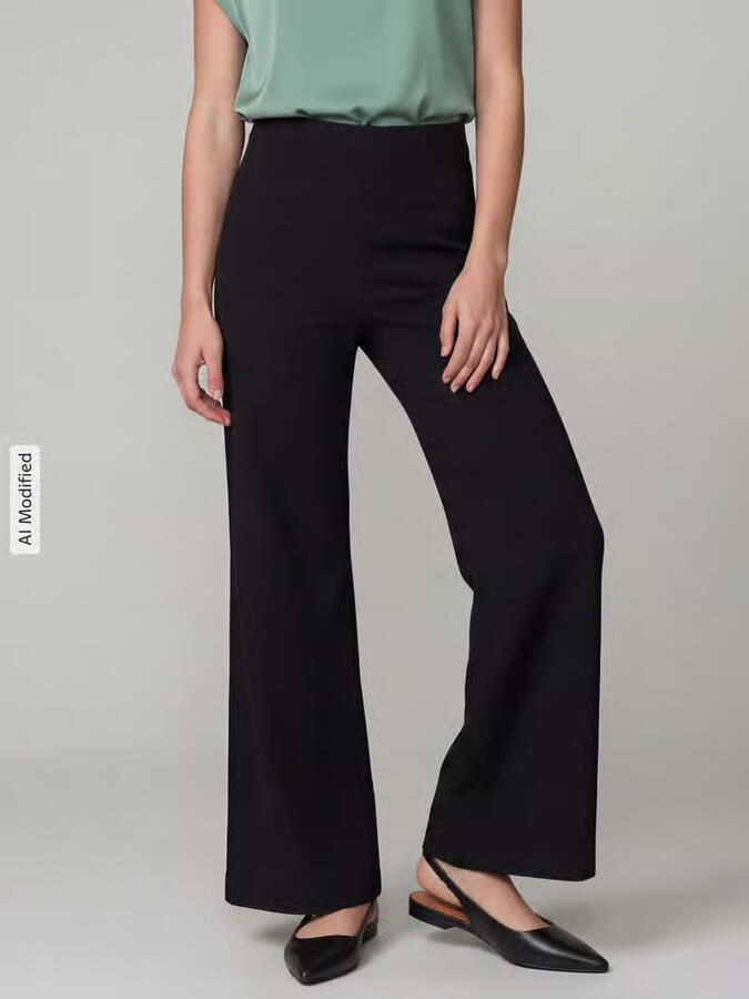 SEDUCTIVE Regular fit wijdte broek van viscosemix model 'KIMBERLEY' - Foto 3