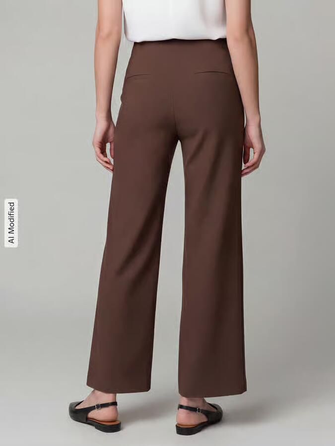 SEDUCTIVE Regular fit wijdte broek van viscosemix model 'KIMBERLEY' - Foto 2
