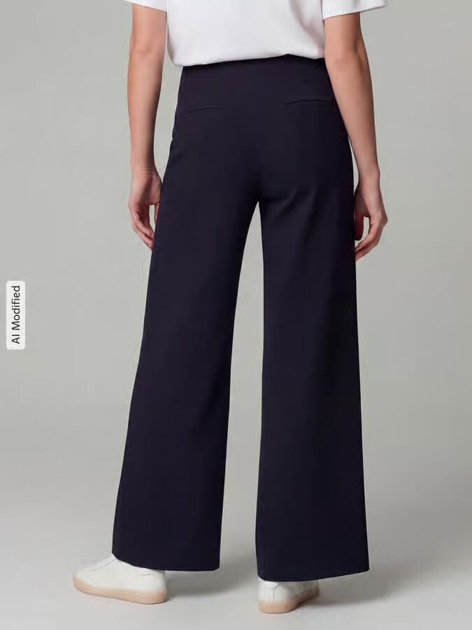 SEDUCTIVE Regular fit wijdte broek van viscosemix model 'KIMBERLEY' - Foto 2