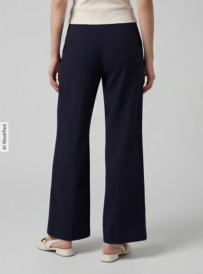 SEDUCTIVE Regular fit wijdte broek van viscosemix model 'NALEY' - Foto 4