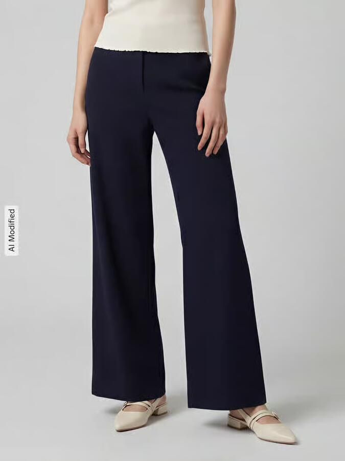 SEDUCTIVE Regular fit wijdte broek van viscosemix model 'NALEY' - Foto 3