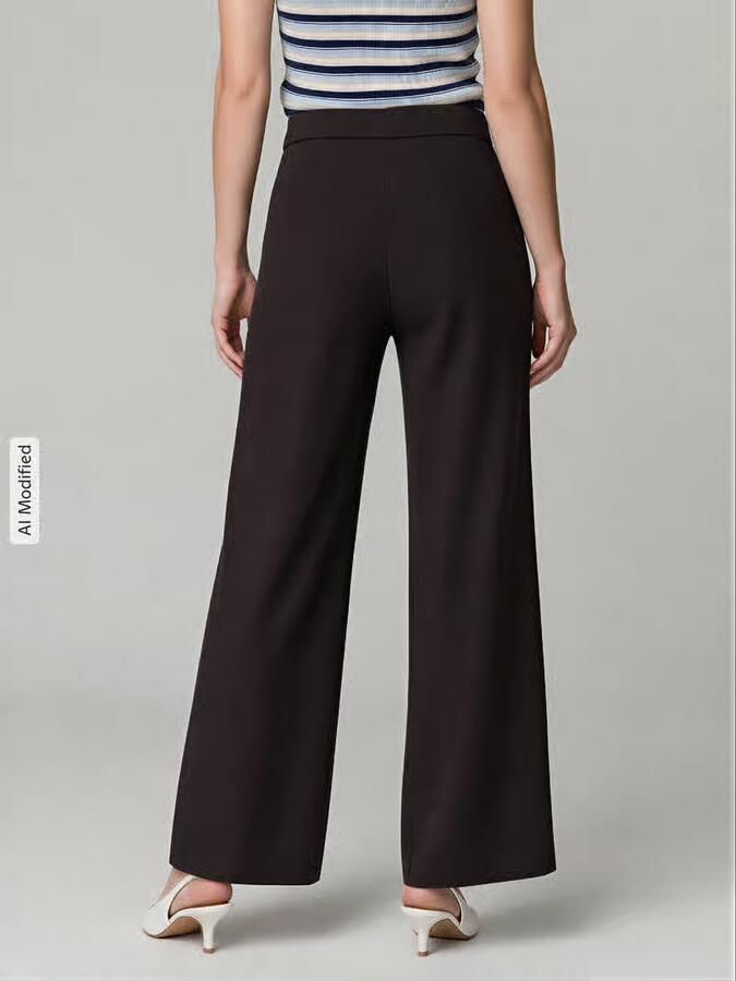 SEDUCTIVE Regular fit wijdte broek van viscosemix model 'NALEY'