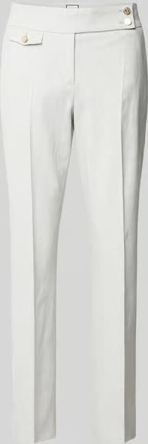 SEDUCTIVE Slim fit linnen broek met persplooien model 'INEZ' - Foto 2