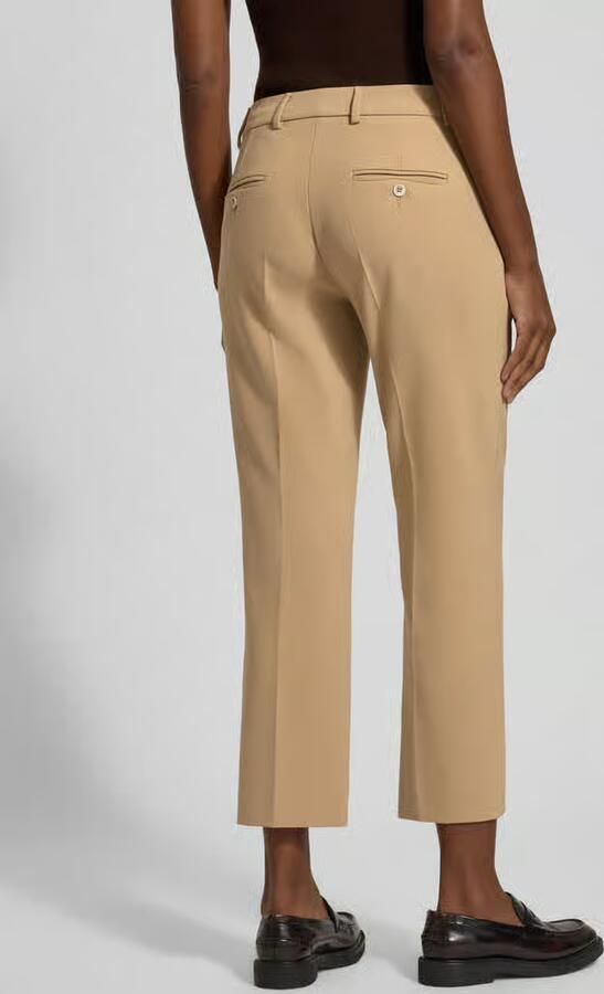 SEDUCTIVE Slim fit stoffen broek met verkorte pasvorm model 'MARY'