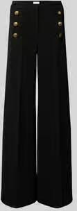 SEDUCTIVE Wide leg stoffen broek met knoopsluitingen model 'BRIDGET' - Foto 5
