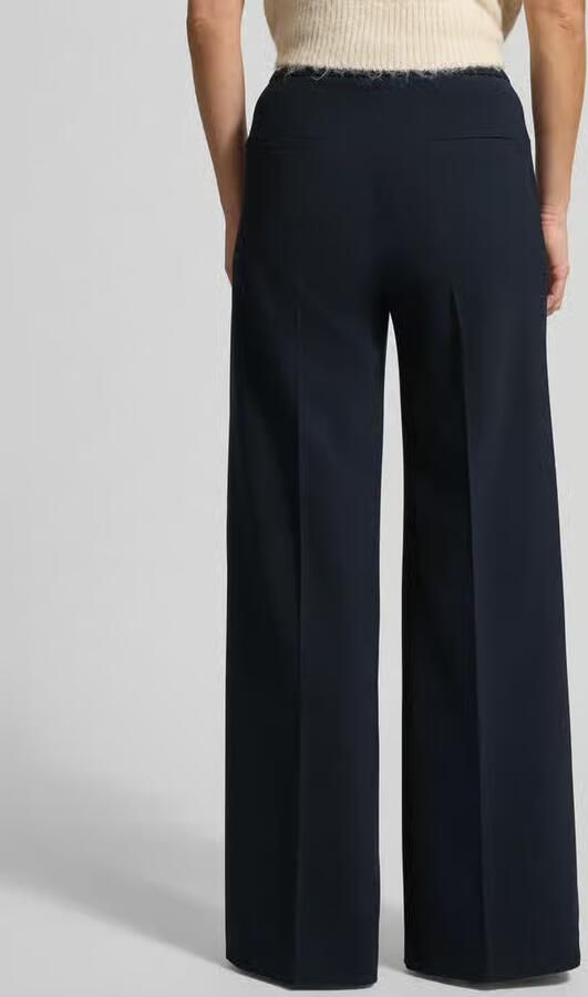 SEDUCTIVE Wide leg stoffen broek met knoopsluitingen model 'BRIDGET' - Foto 3