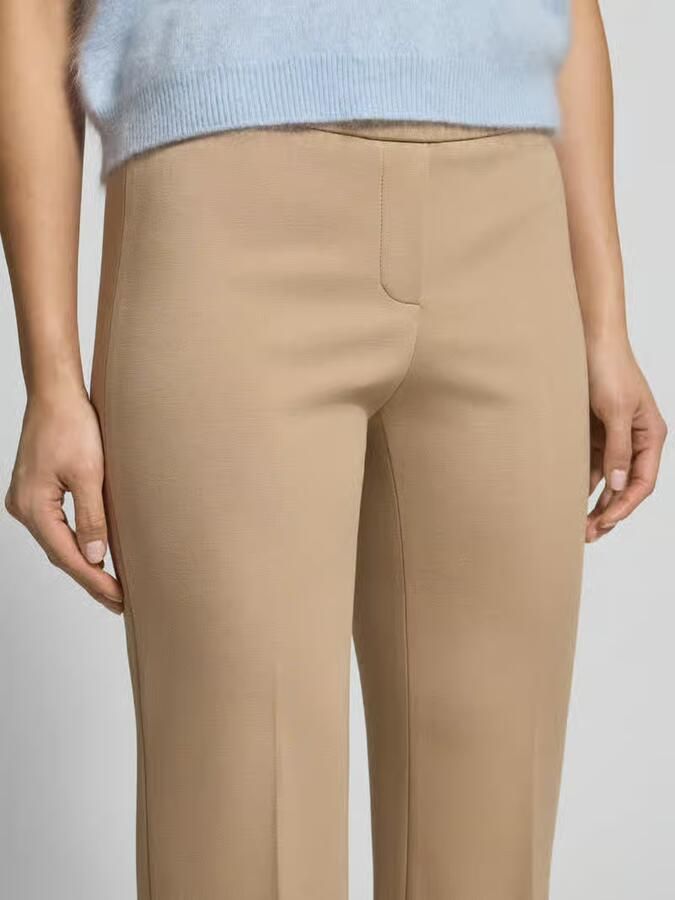 SEDUCTIVE Stoffen broek met bandplooien model 'NANETTE'