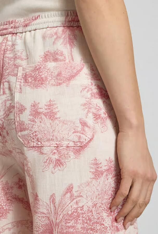 SEDUCTIVE Stoffen broek met elastische band model 'VIOLETTA'