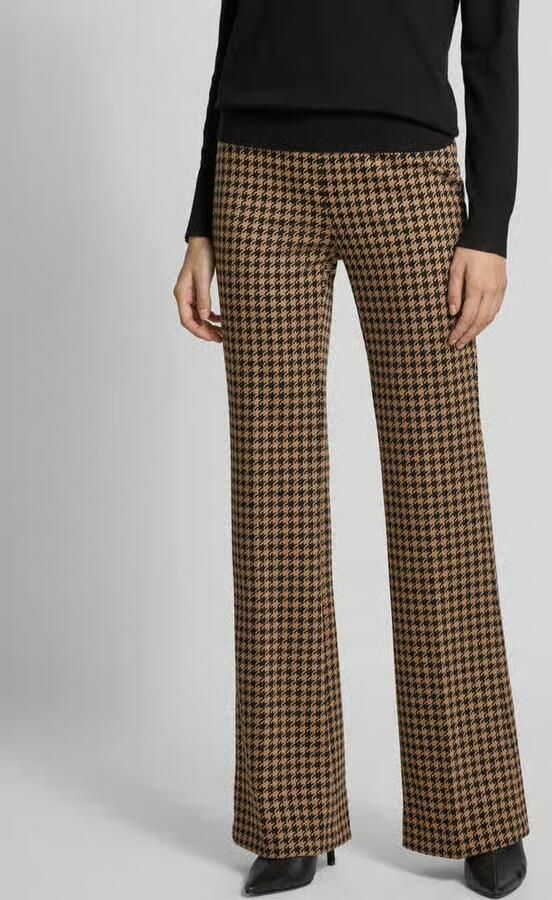 SEDUCTIVE Stoffen broek van viscosemix met elastische band model 'NANOU' - Foto 2