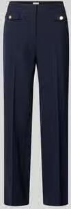 SEDUCTIVE straight fit linnenbroek met viscose model 'Alara'