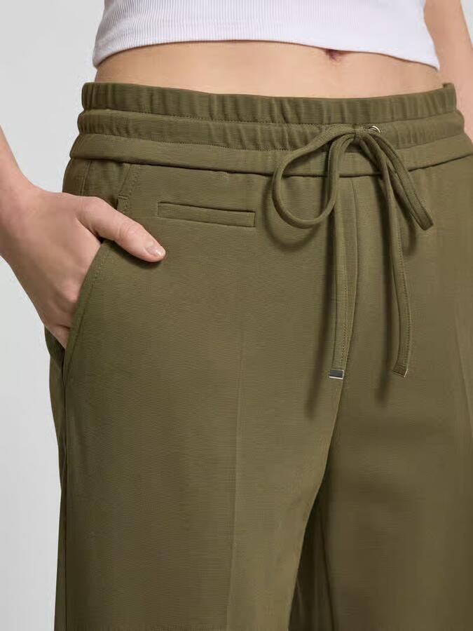 SEDUCTIVE Straight leg stoffen broek met strookzak model 'FREDDY'