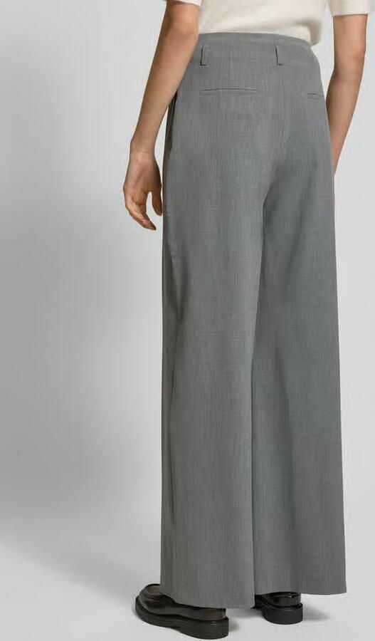 SEDUCTIVE Wide leg bandplooibroek met riemlussen model 'DEVI' - Foto 3