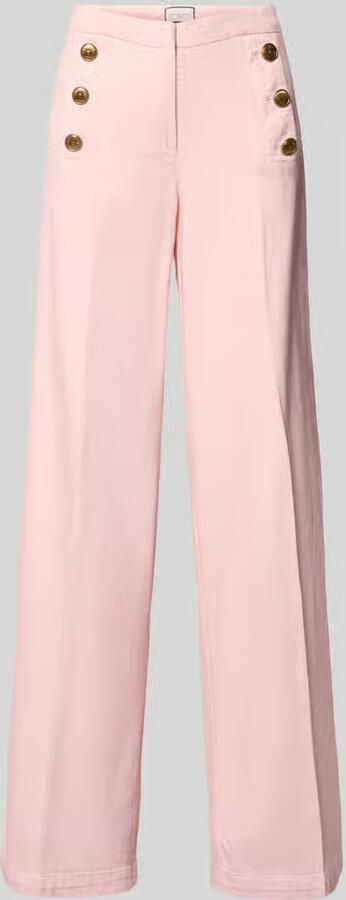 SEDUCTIVE Wide leg broek met persplooien model 'Bridget' - Foto 2
