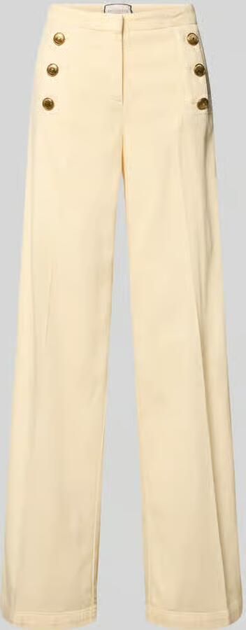 SEDUCTIVE Wide leg broek met persplooien model 'Bridget' - Foto 2