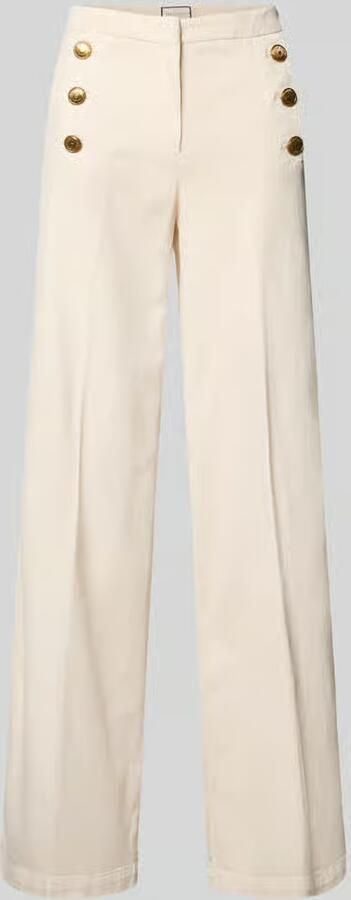 SEDUCTIVE Wide leg broek met persplooien model 'Bridget' - Foto 2