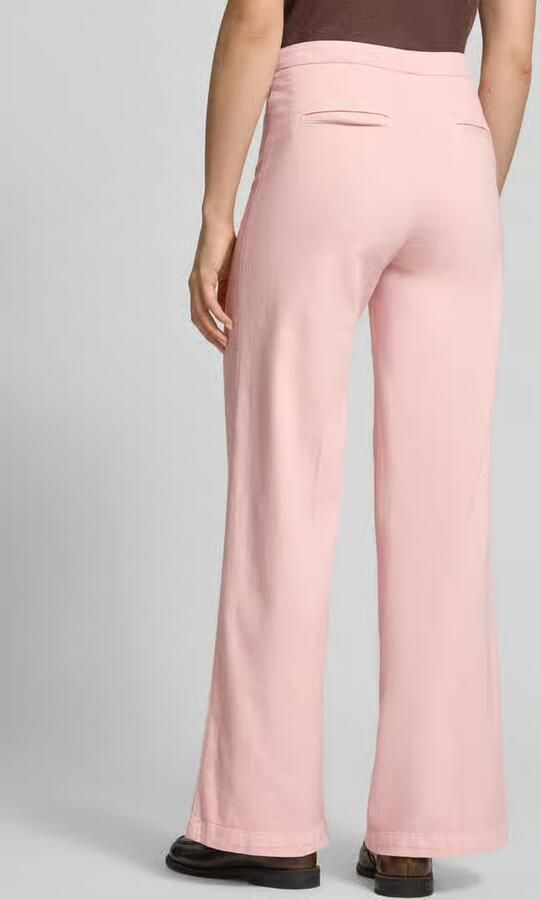 SEDUCTIVE Wide leg broek met persplooien model 'Bridget' - Foto 3