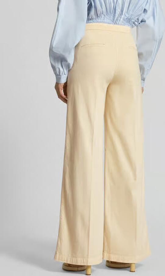 SEDUCTIVE Wide leg broek met persplooien model 'Bridget' - Foto 3