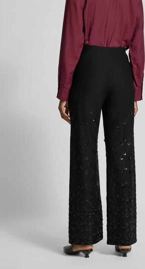 SEDUCTIVE Wide leg broek van viscosemix model 'KIMBERLEY'