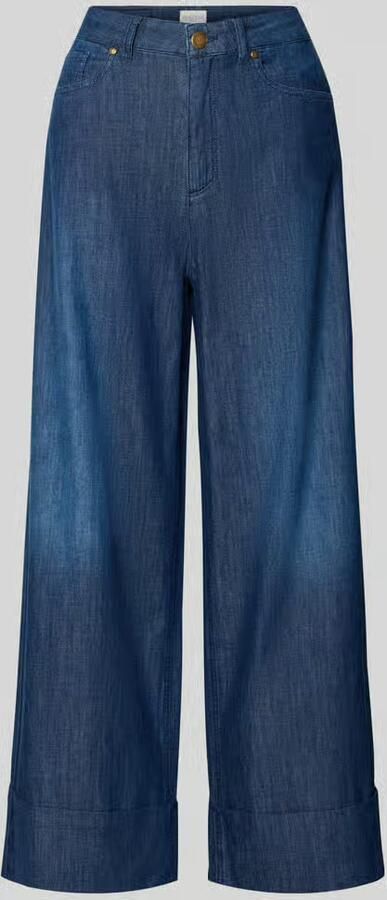 SEDUCTIVE Wide leg jeans in verkorte pasvorm model 'VELINA' - Foto 2