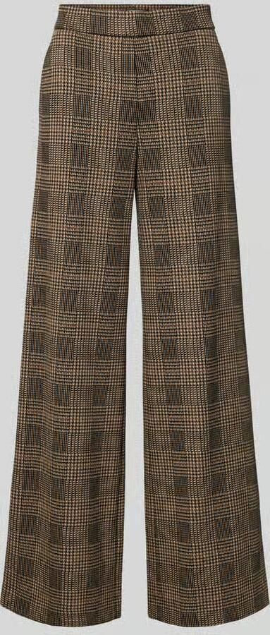 SEDUCTIVE Wide leg wijdte broek van viscosemix model 'NALEY'