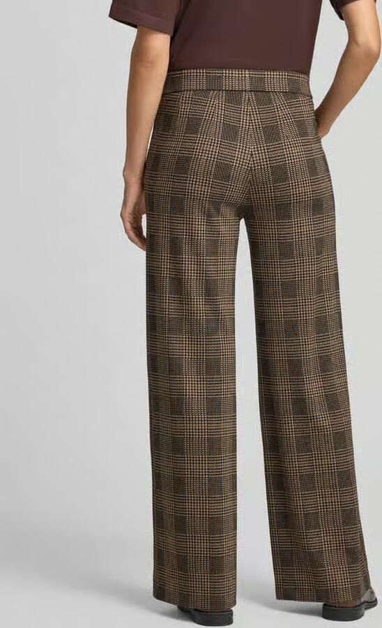 SEDUCTIVE Wide leg wijdte broek van viscosemix model 'NALEY'