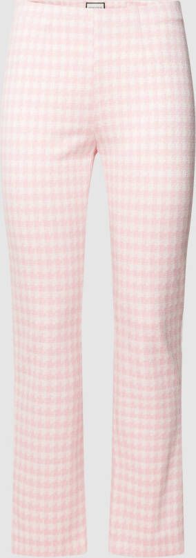 SEDUCTIVE Stoffen broek met ruitmotief model 'CINDY'