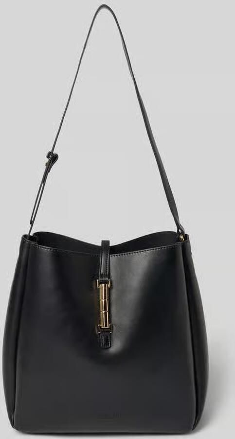 Seidenfelt Crossbody tas in leerlook model 'LOVIISA' - Foto 2