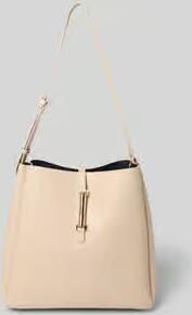 Seidenfelt Crossbody tas in leerlook model 'LOVIISA'