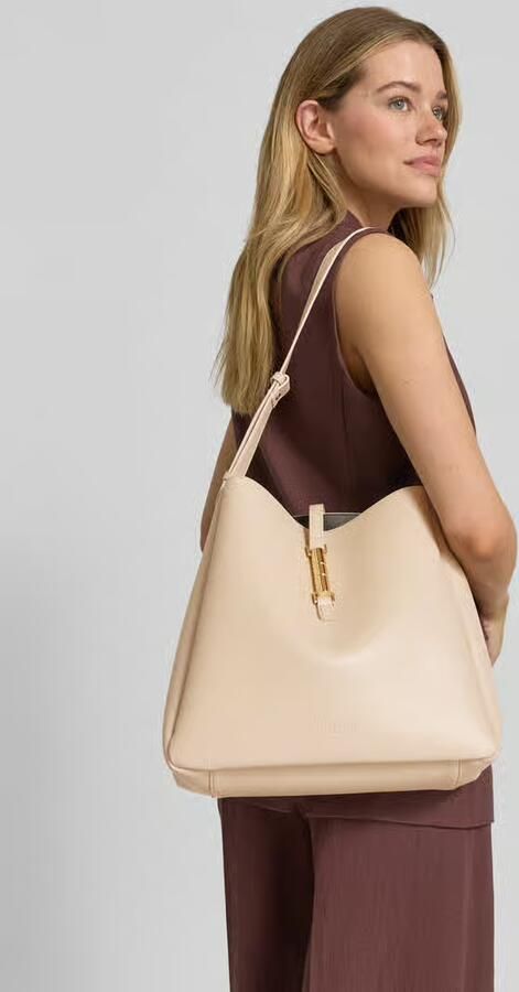 Seidenfelt Crossbody tas in leerlook model 'LOVIISA' - Foto 3