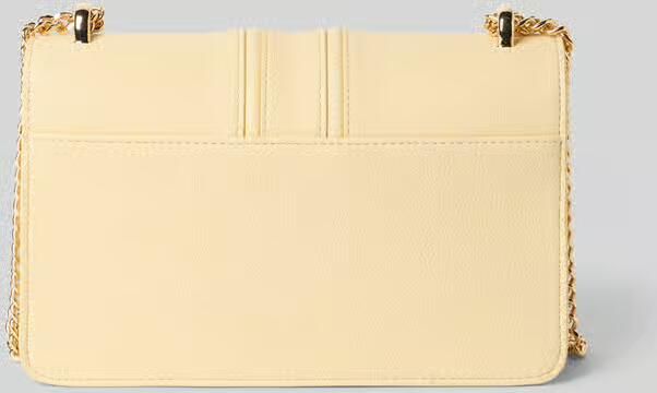 Seidenfelt Crossbody-tas in Leerlook Model 'Roros East-West'