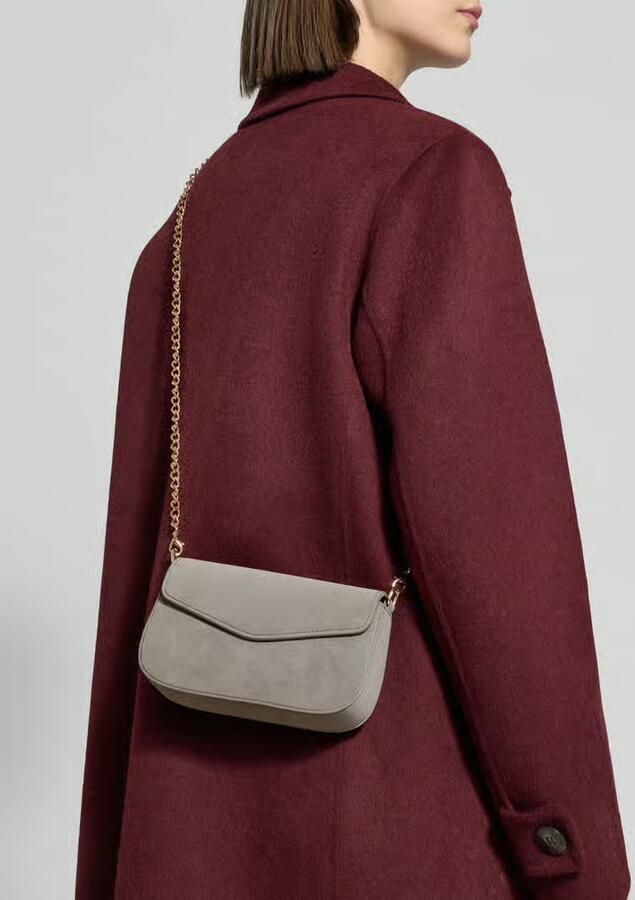 Seidenfelt Crossbody tas met structuurpatroon model 'Vanja' - Foto 2