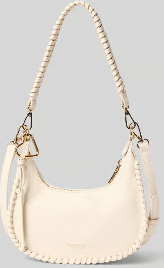 Seidenfelt Half Moon tas met labeldetail model 'LILJENDAL' - Foto 2