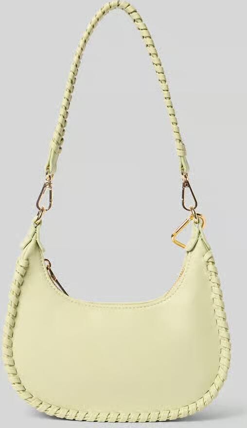 Seidenfelt Half Moon tas met labeldetail model 'LILJENDAL' - Foto 3