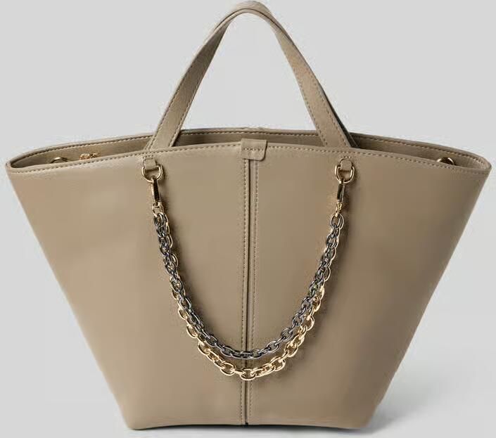 Seidenfelt Handtas met ketting model 'LAINIO'