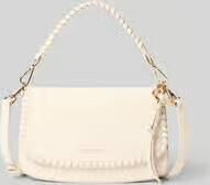 Seidenfelt Handtas met labeldetail model 'LILJENDAL'