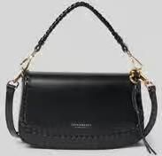 Seidenfelt Handtas met labeldetail model 'LILJENDAL'