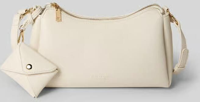 Seidenfelt Handtas met labeldetail Model 'MELOY' - Foto 2