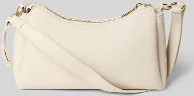 Seidenfelt Handtas met labeldetail Model 'MELOY' - Foto 3