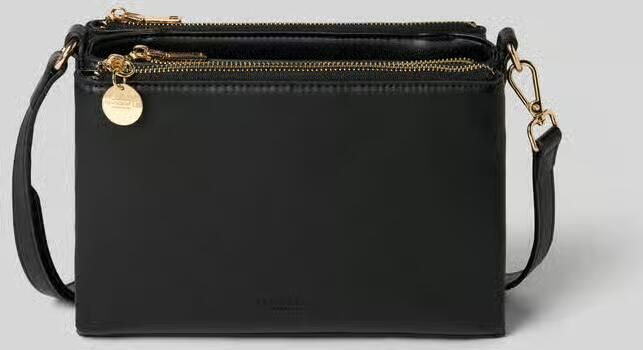 Seidenfelt Handtas met labeldetail model 'RYD' - Foto 2