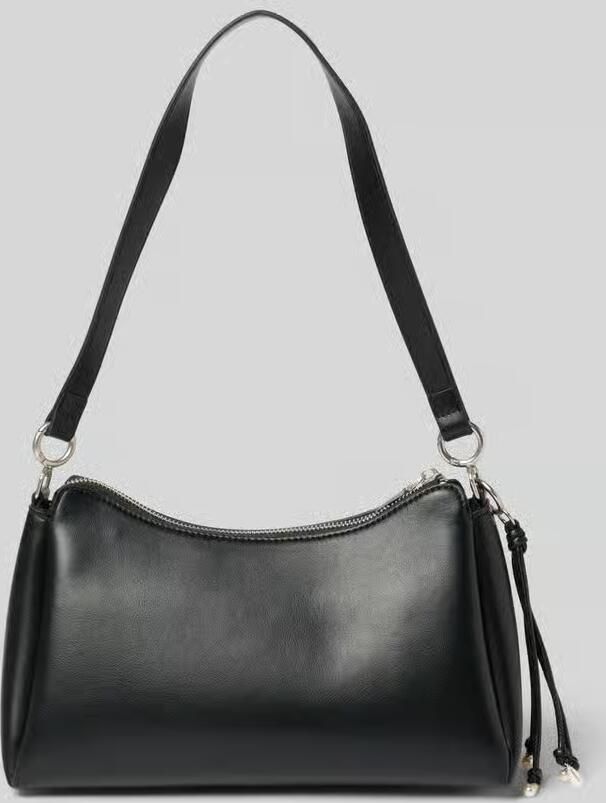 Seidenfelt Handtas met schouderband model 'SANDVE'