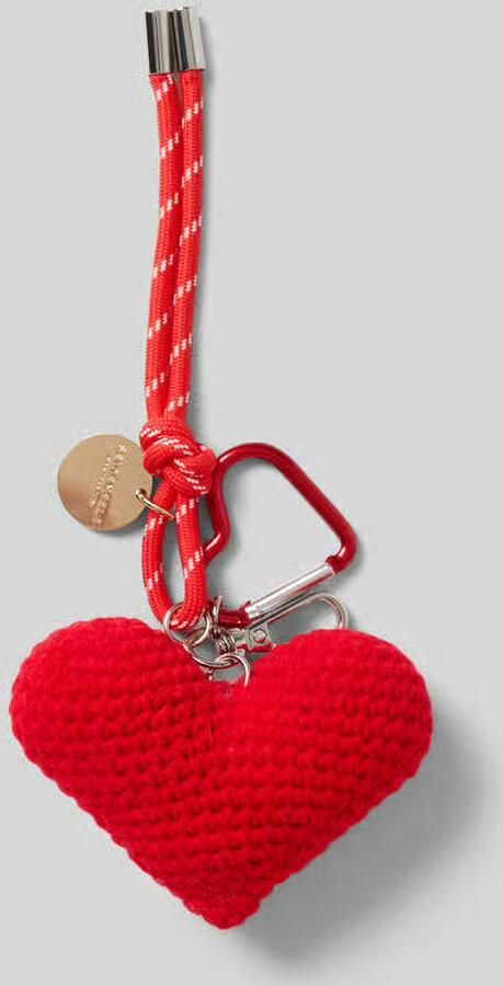 Seidenfelt Hanger in gebreide look model 'Heart'