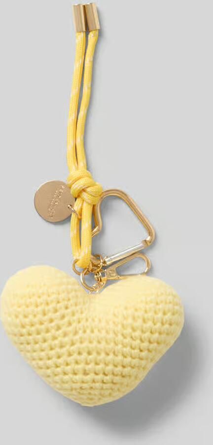 Seidenfelt Hanger in gebreide look model 'Heart'