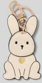 Seidenfelt Hanger met karabijnhaak model 'MY BUNNY'