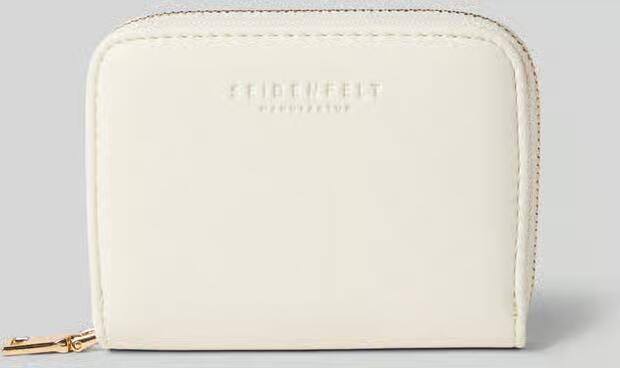 Seidenfelt Portemonnee in leerlook model 'Ylva'
